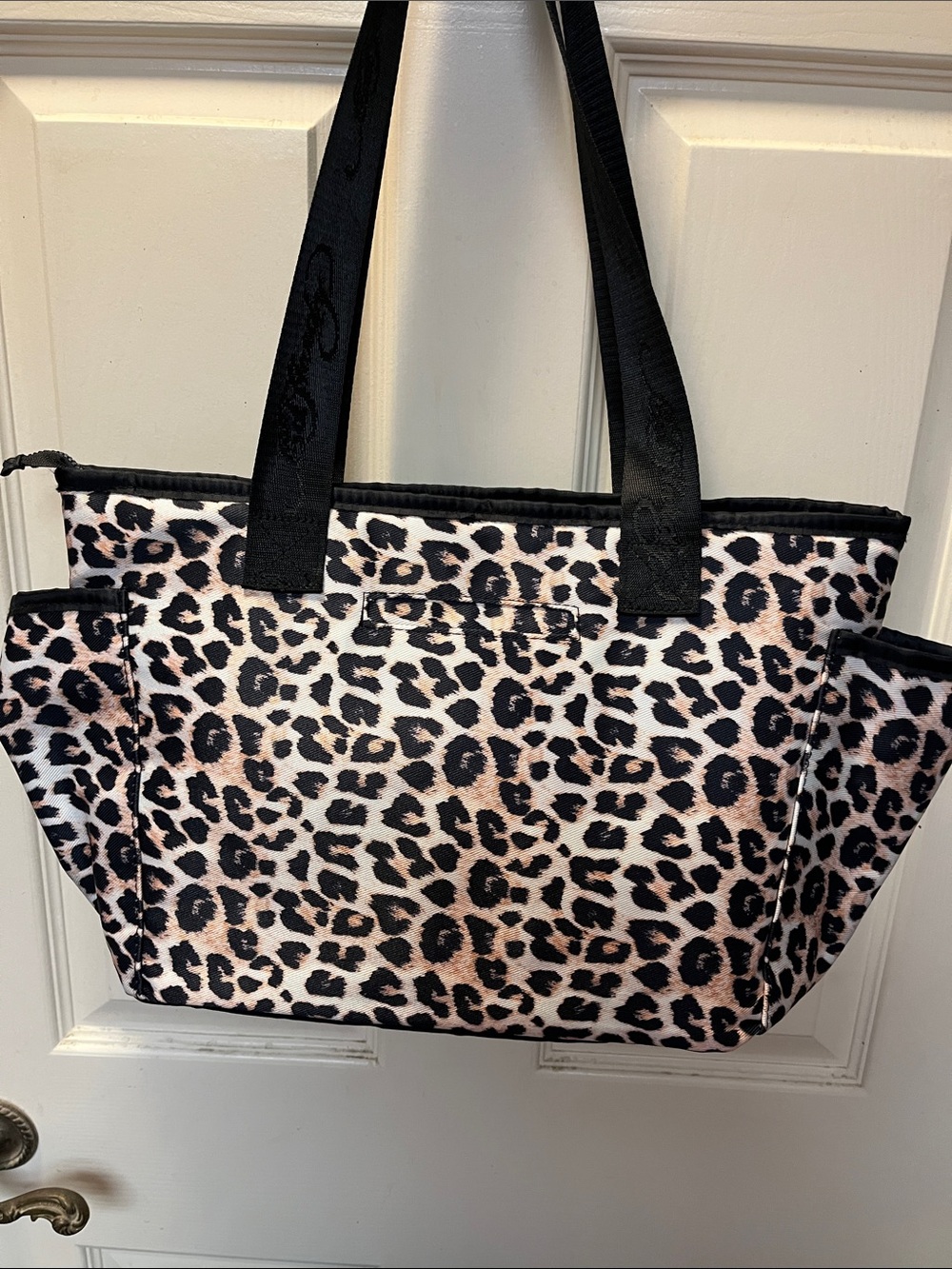 NWOT Ed Hardy Leopard Insulated Tote with Tiger & Red Rose Graphic - Picture 5 of 8